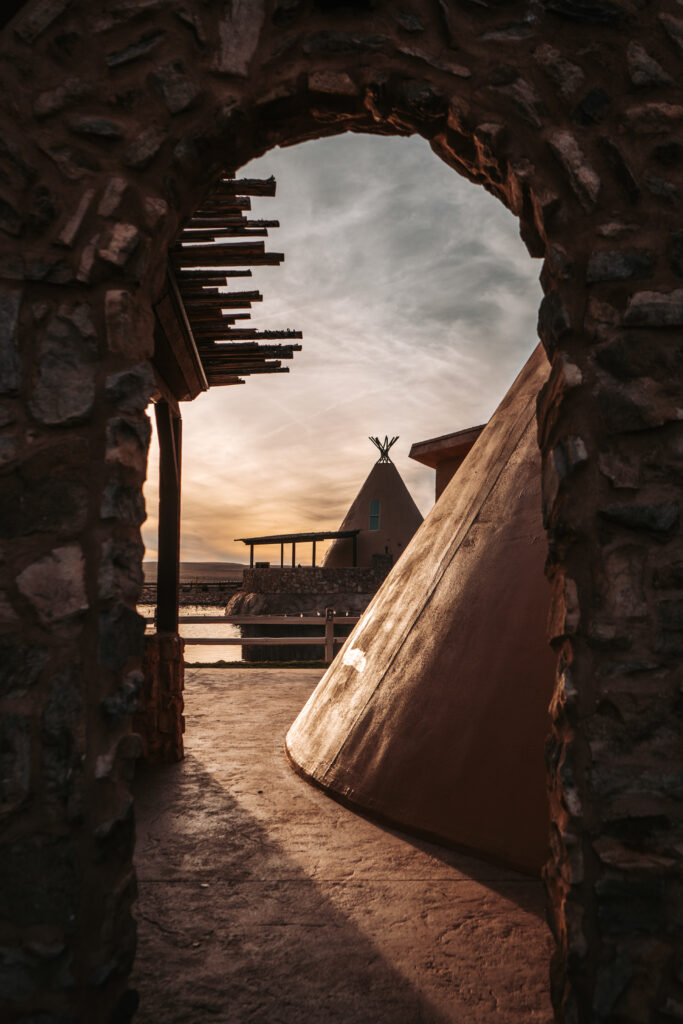 Teepee at Zion White Bison Resort