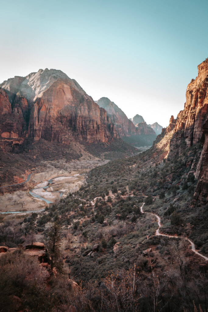 Scout's Lookout Trail in Zion National Park