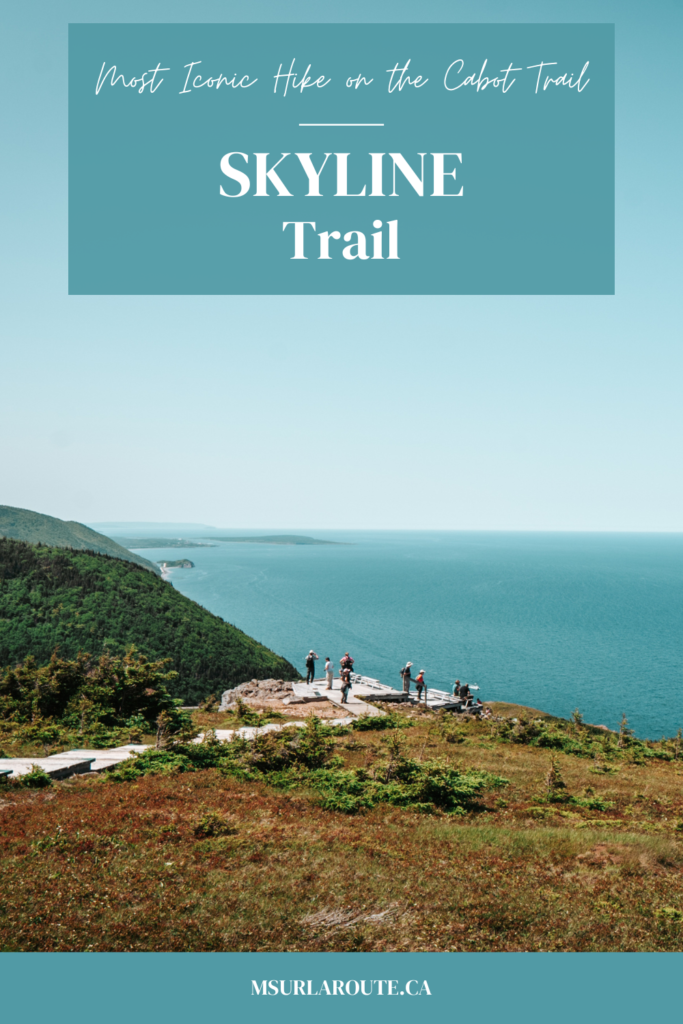 hiking the Skyline Trail