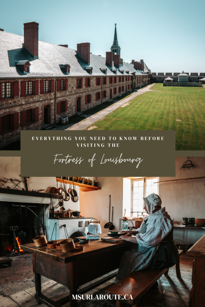 visiting the Fortress of Louisbourg