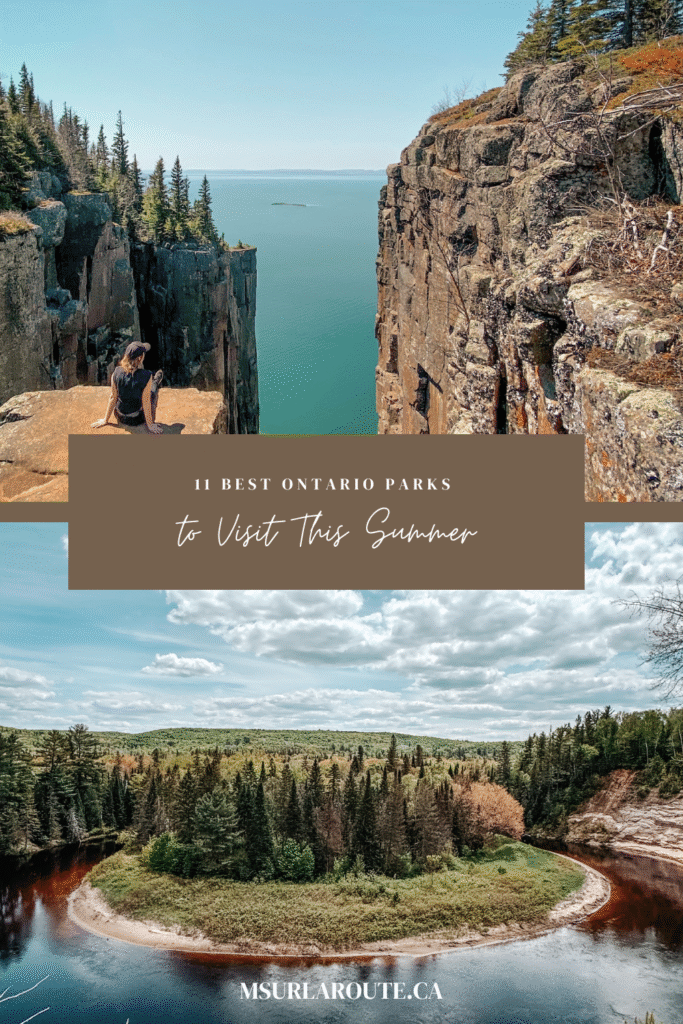 provincial parks in Ontario