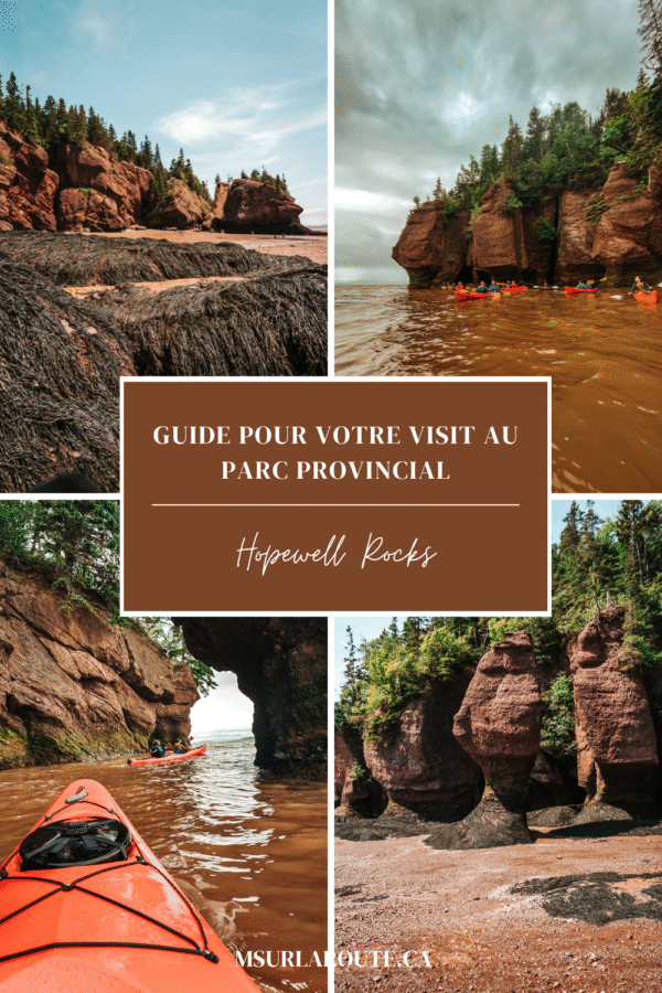 Guide pour visiter le parc provincial Hopewell Rocks