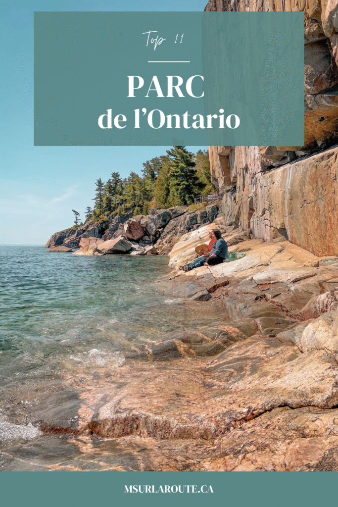 meilleurs parcs provinciaux de l'Ontario