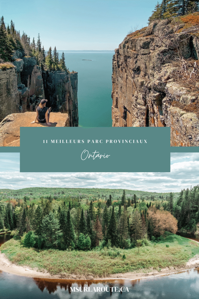 parcs provinciaux de l'Ontario