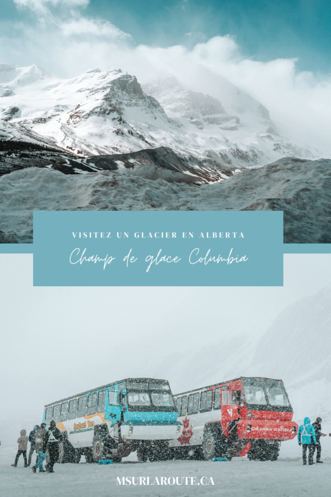champ de glace Columbia
