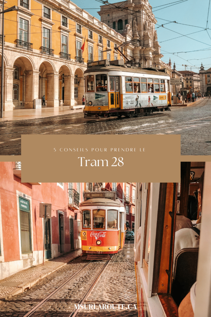 Prendre le tram 28